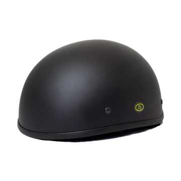 West Coast Leather Beanie Motorcycle Half Helmet - Velora Luxury Fashion