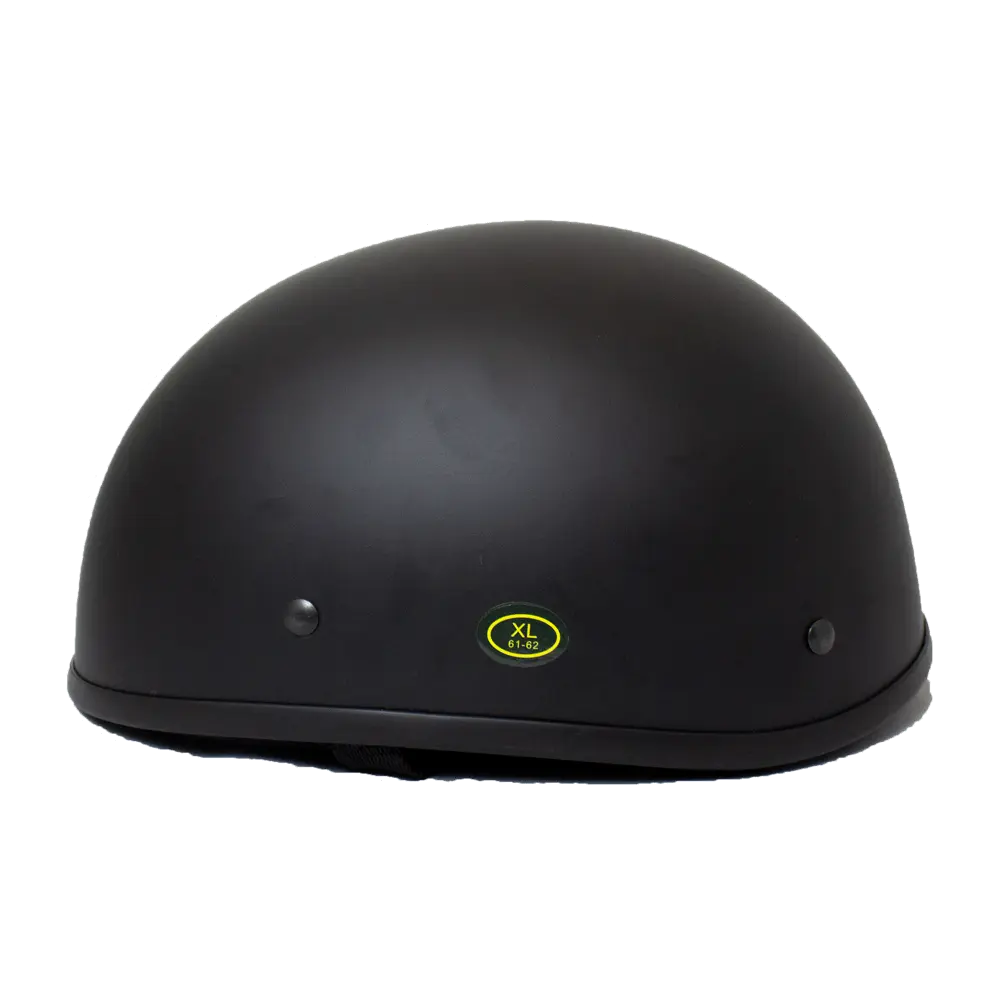 West Coast Leather Beanie Motorcycle Half Helmet - Velora Luxury Fashion