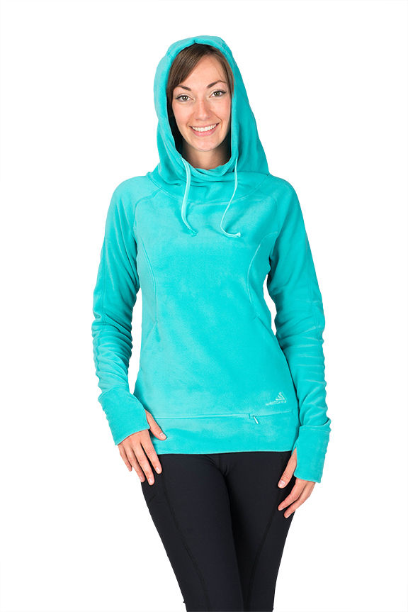 Westcomb Womens Glow Pullover Polartec Fleece Hoody Small - Velora Luxury Fashion