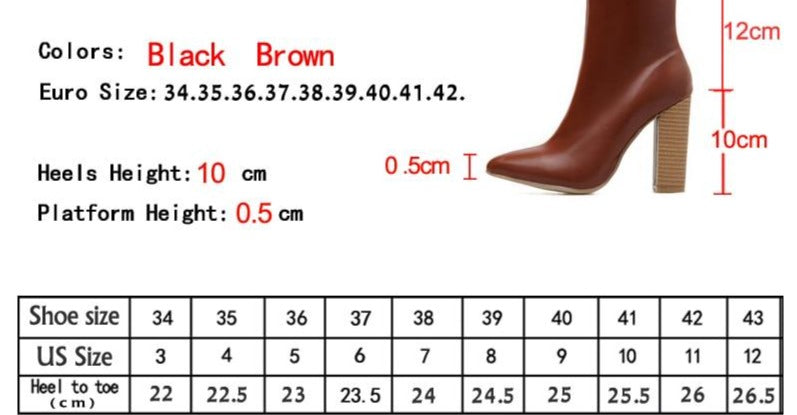 Western Block Heel - Velora Luxury Fashion