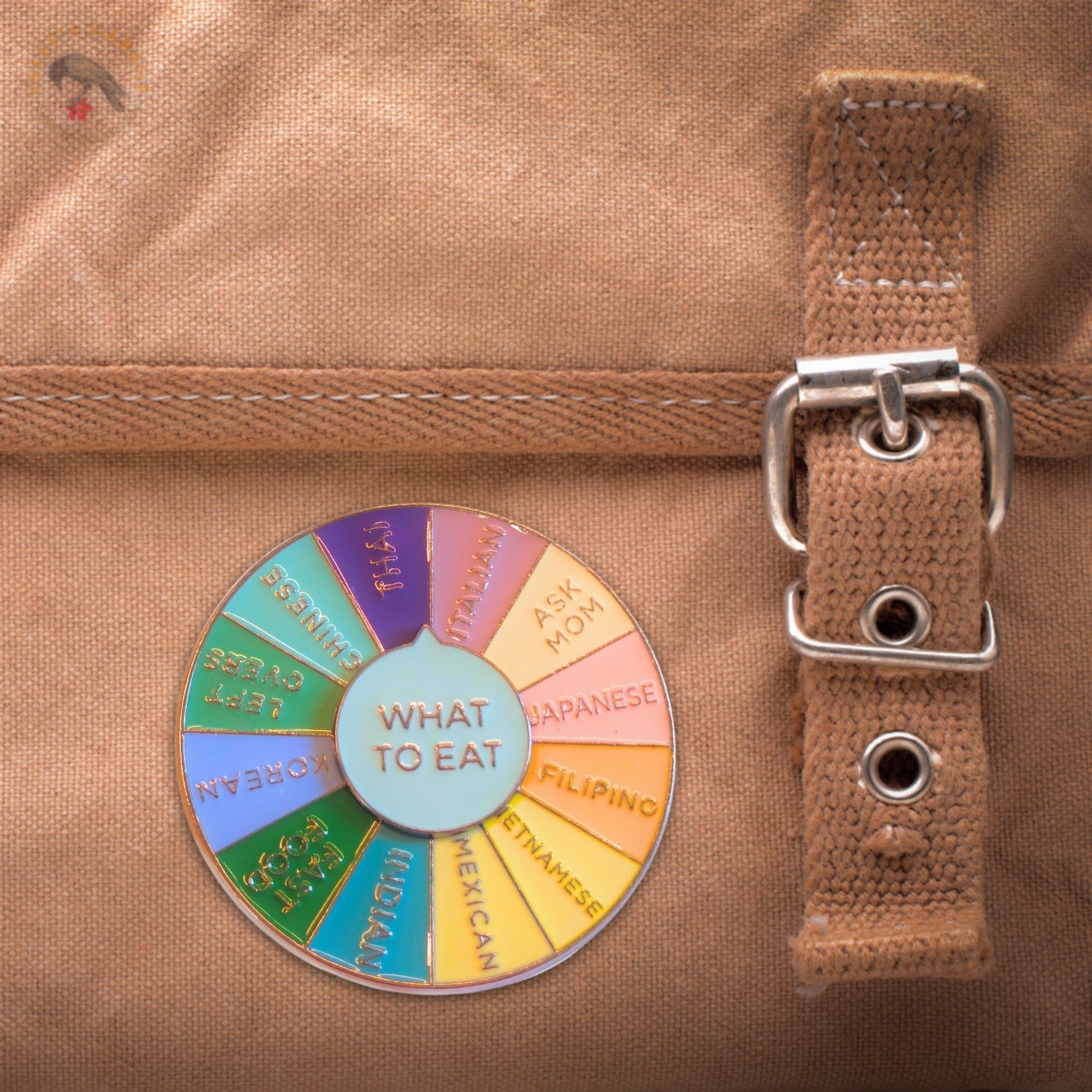 What To Eat (Decision-Making Wheel) | Collectible Pin - Velora