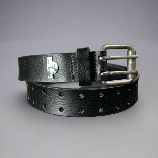 Men's Buffalo Grain Leather Belt Boutique of Leathers/Open Road
