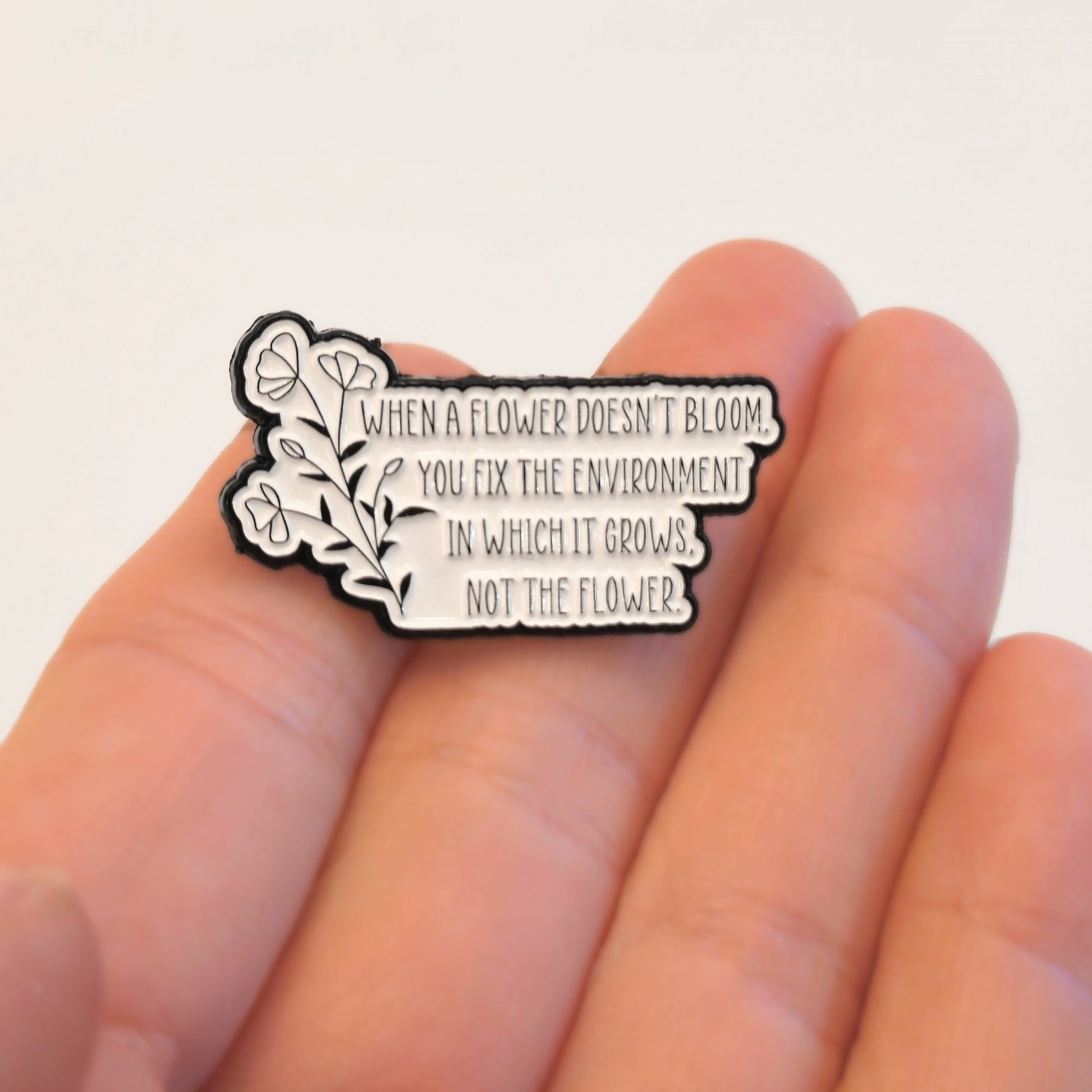 When a Flower Doesn't Bloom... | Collectible Pin - Velora