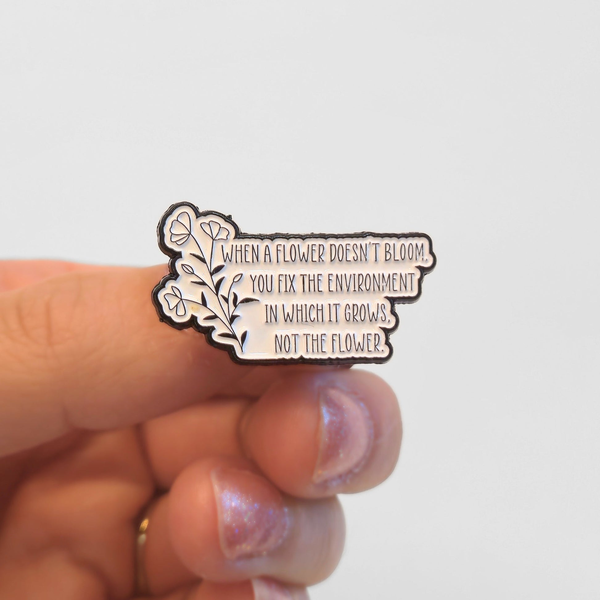 When a Flower Doesn't Bloom... | Collectible Pin - Velora