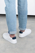 White EaseCalf Città Sneaker - Velora Luxury Fashion