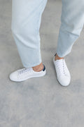 White EaseCalf Città Sneaker - Velora Luxury Fashion