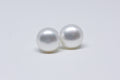 White Pearl Stud Earrings 7-7.5mm - Velora Luxury Fashion