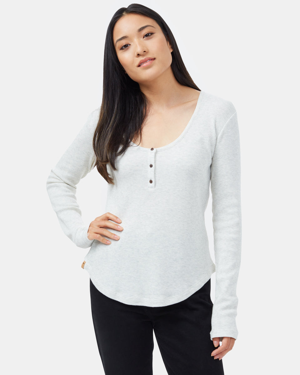 TreeWaffle Henley Longsleeve