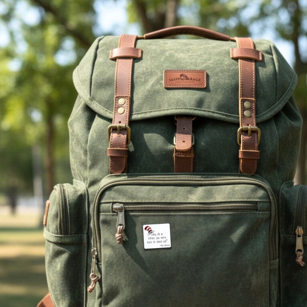 Why Fit In When You Were Born to Stand Out? | Collectible Pin