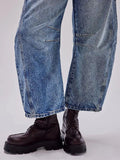 Wide Leg Relaxed Fit Jeans - Velora Luxury Fashion