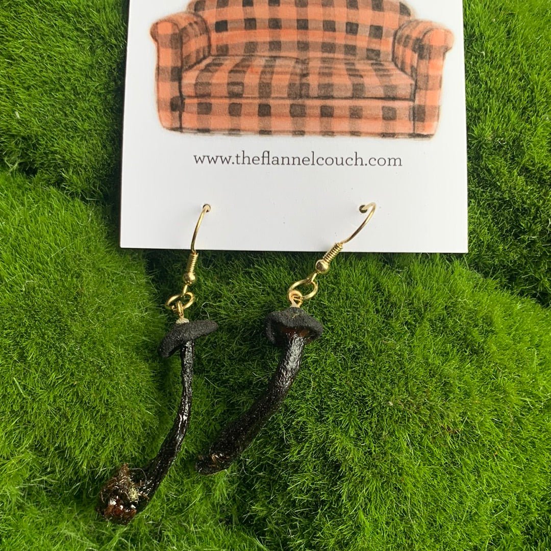 Wild Ontario Mushrooms Earrings - Velora Luxury Fashion