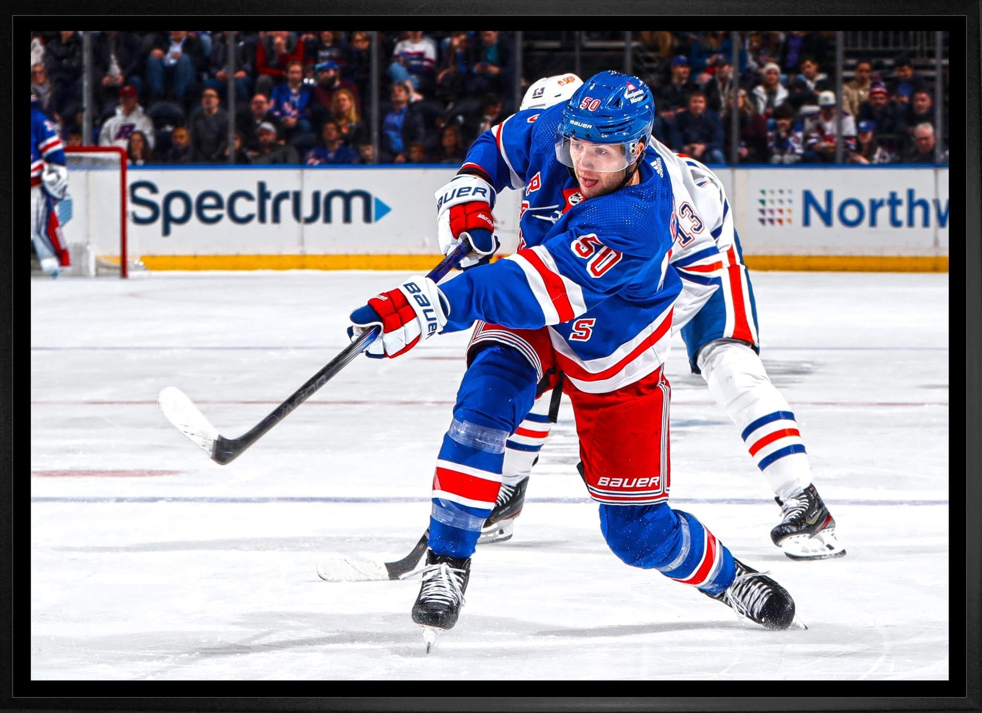 Will Cuylle 20x29 Framed Canvas New York Rangers - Velora Luxury Fashion