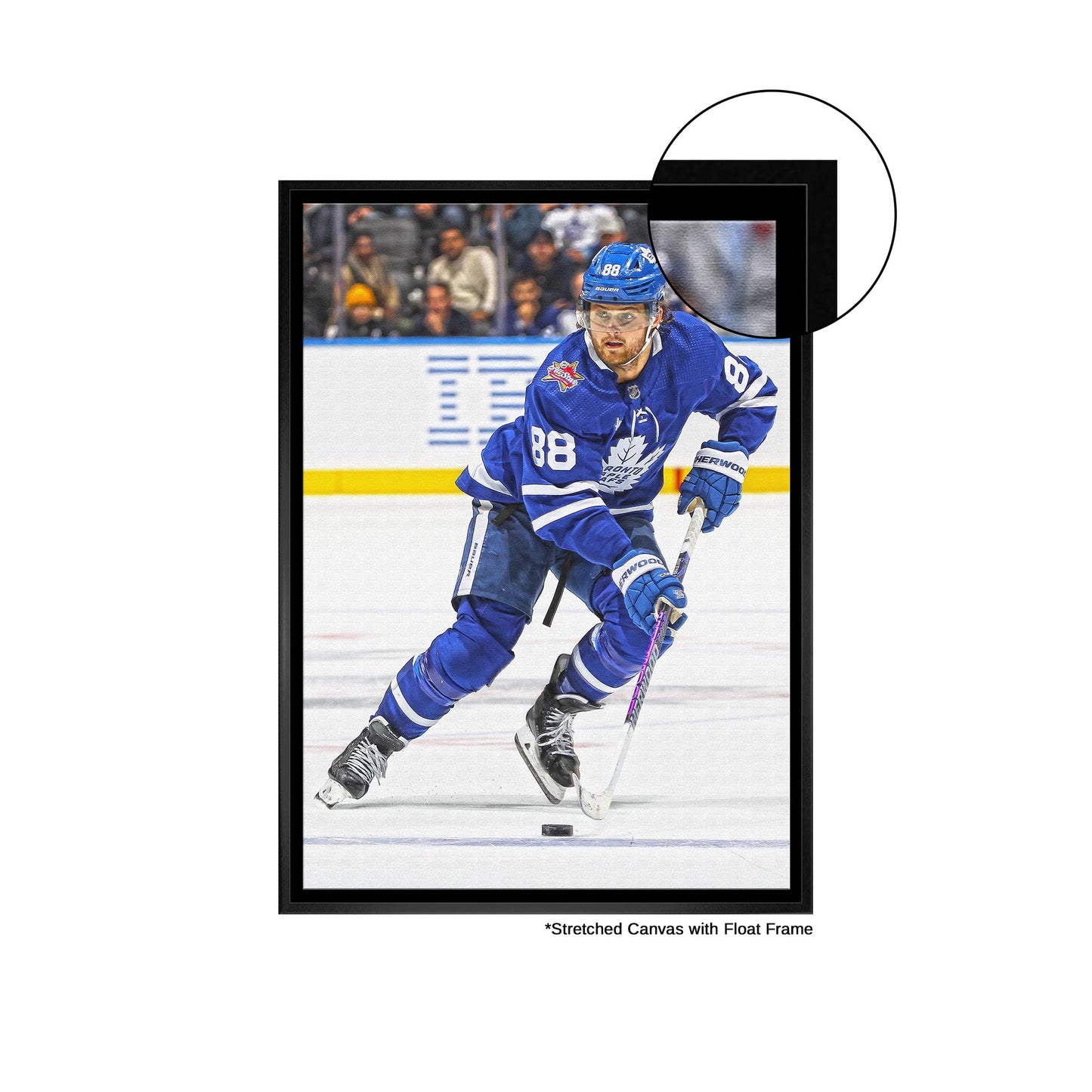 William Nylander Framed 20x29 Canvas Maple Leafs Action-V - Velora Luxury Fashion
