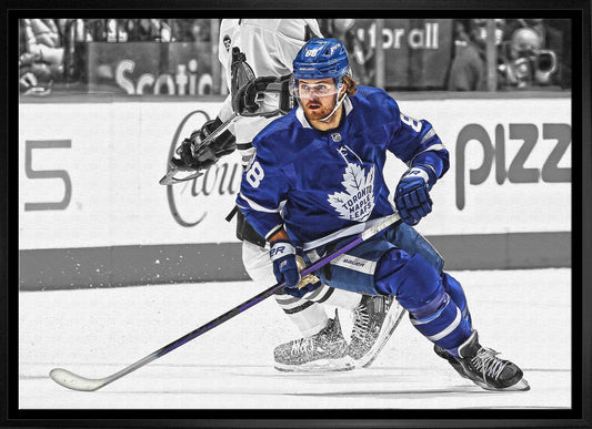 William Nylander Toronto Maple Leafs Framed 20x29 Spotlight Canvas - Velora Luxury Fashion
