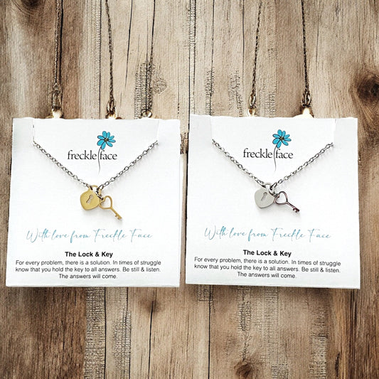 With Love From Freckle Face - Lock & Key - Velora Luxury Fashion