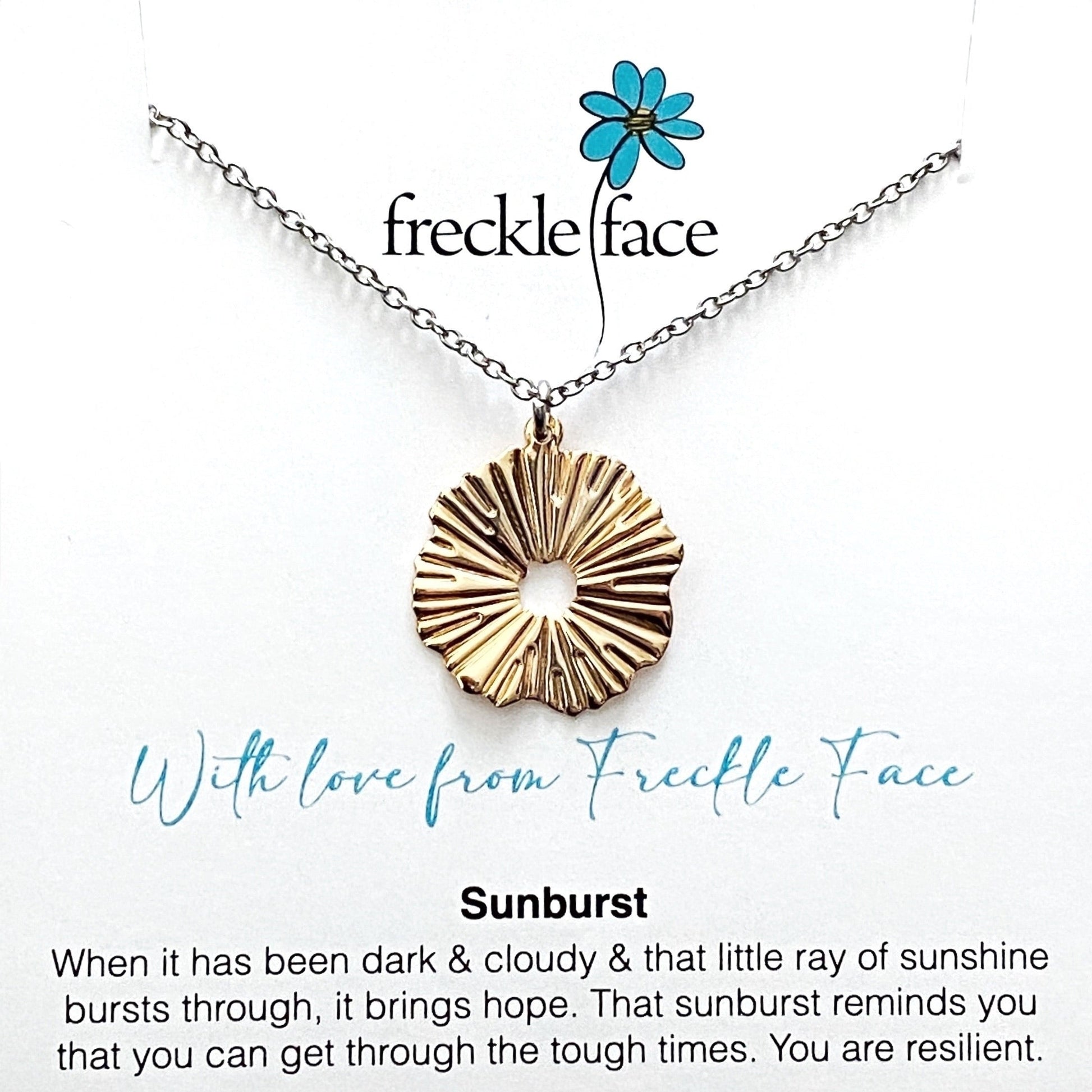 With Love From Freckle Face - Sunburst - Velora Luxury Fashion