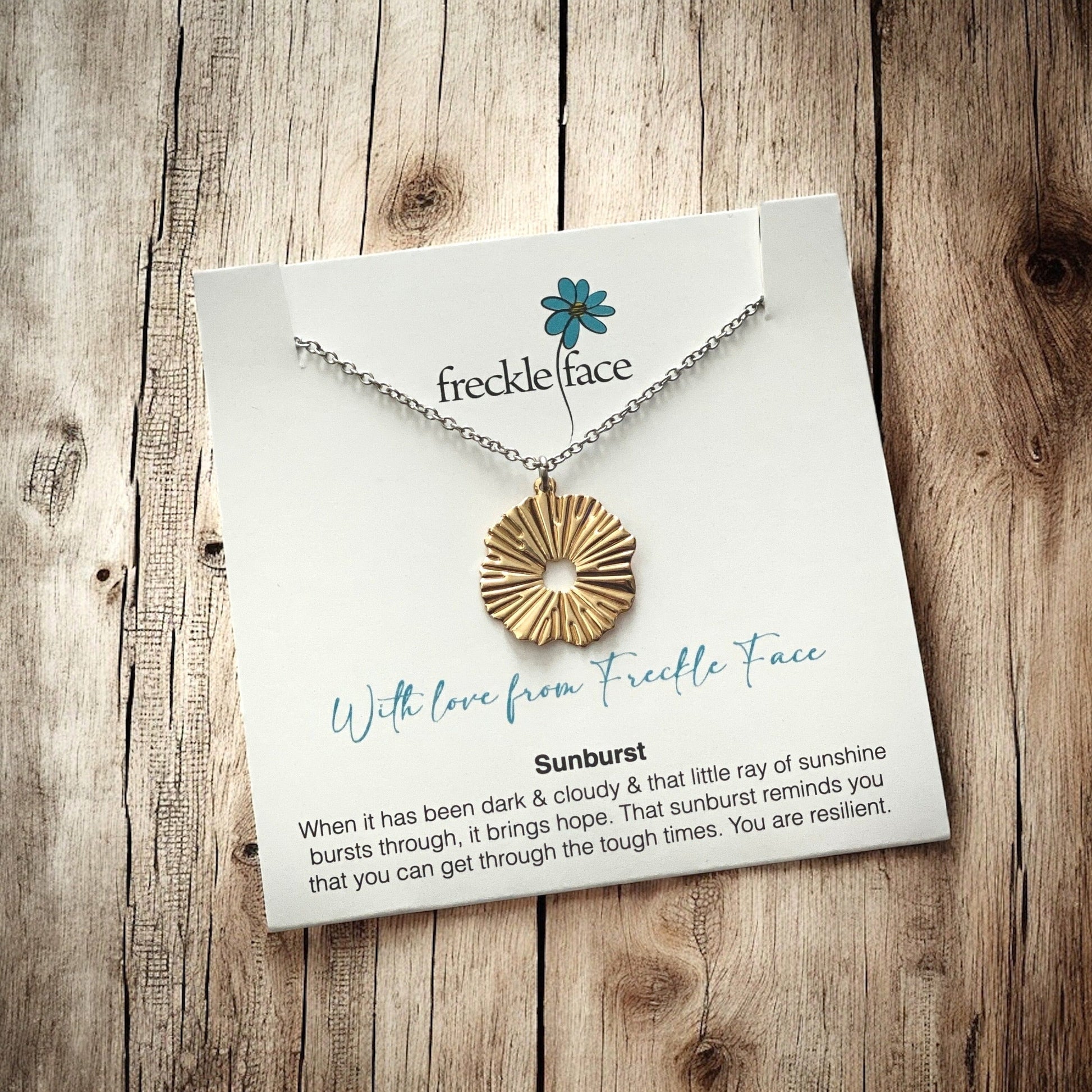 With Love From Freckle Face - Sunburst - Velora Luxury Fashion