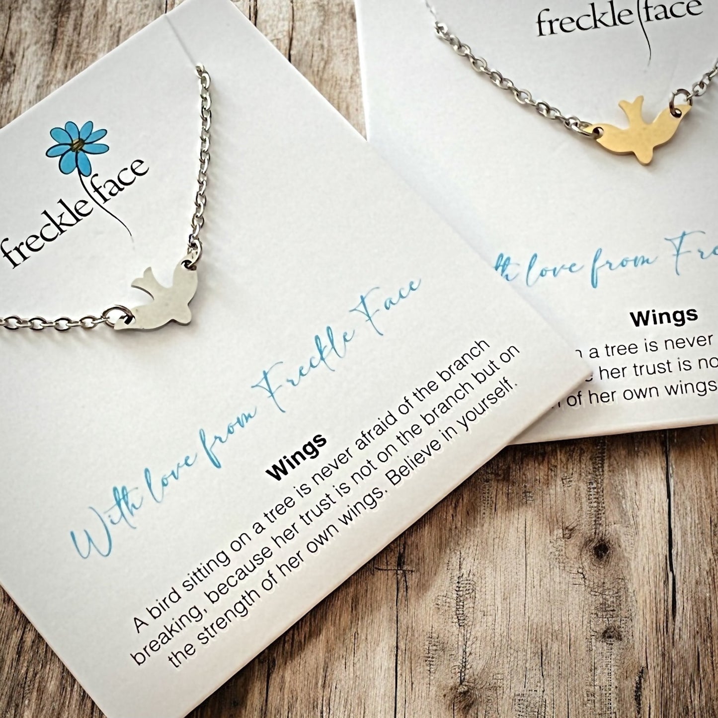 With Love from Freckle Face - Wings - Velora Luxury Fashion