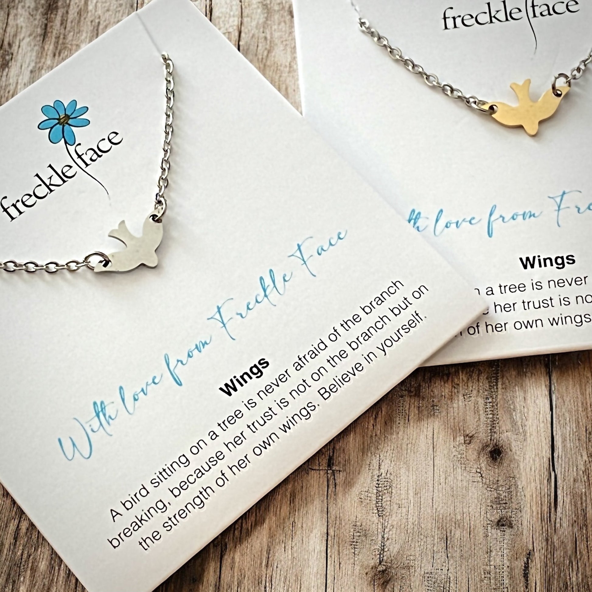 With Love from Freckle Face - Wings - Velora Luxury Fashion