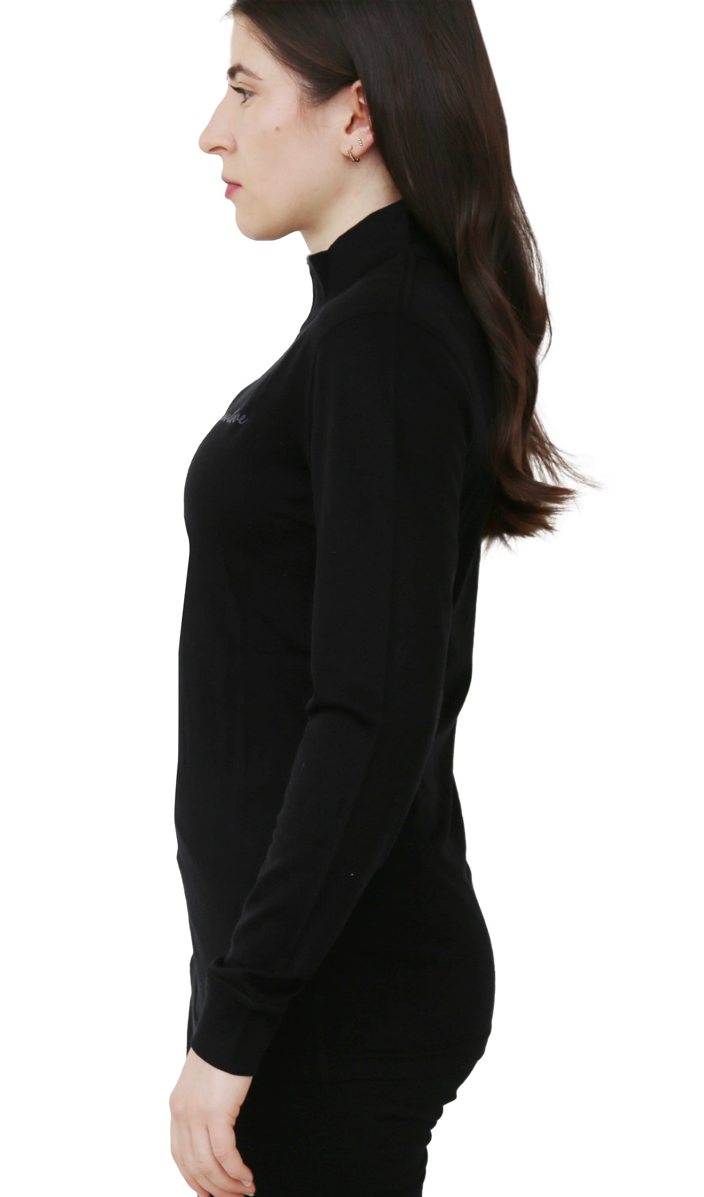 Women's 100% Merino Wool 1/4 Zip Pullover 190 GSM - Velora Luxury Fashion
