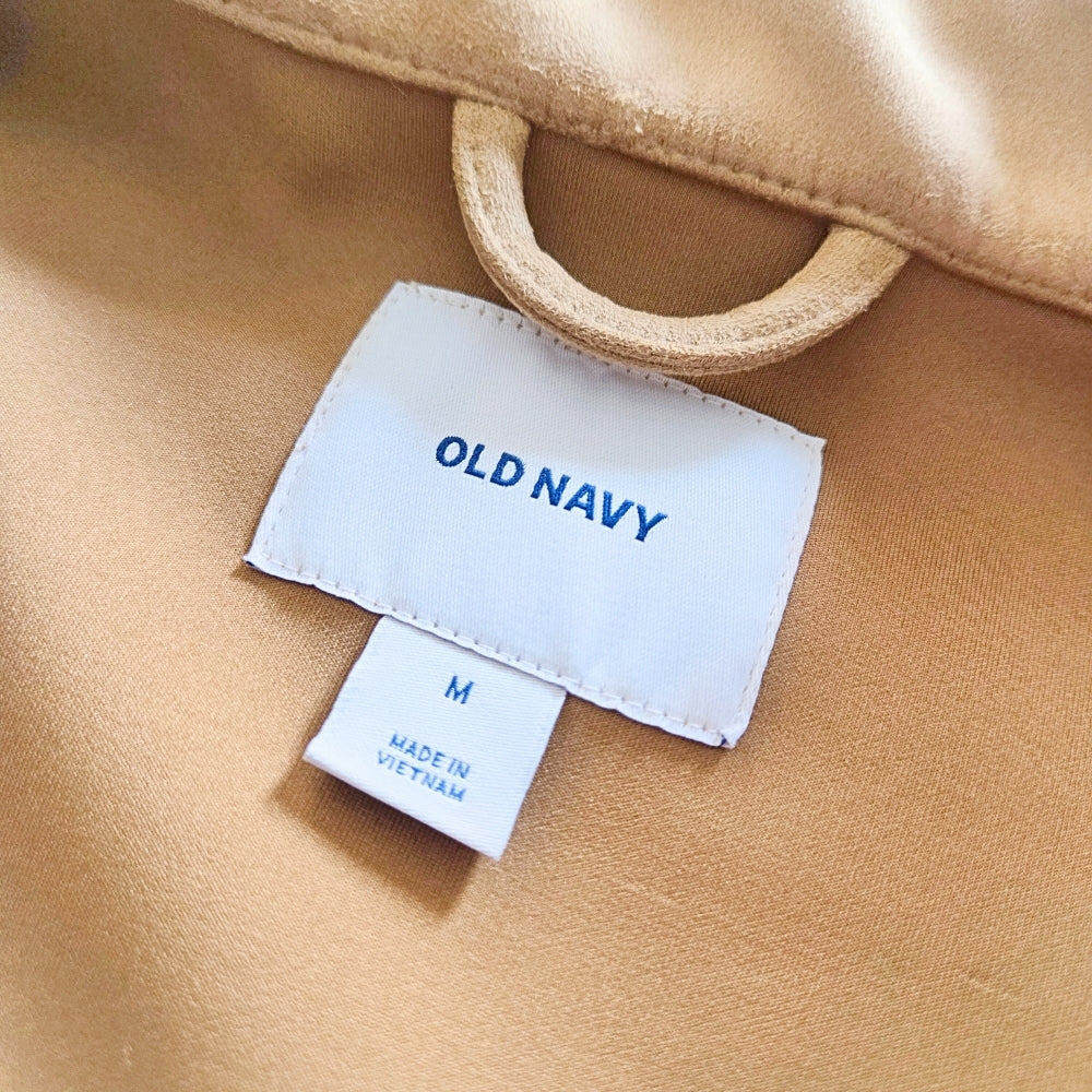 Women's [M] Sueded-Knit Moto Jacket | Old Navy Sassy's Garage