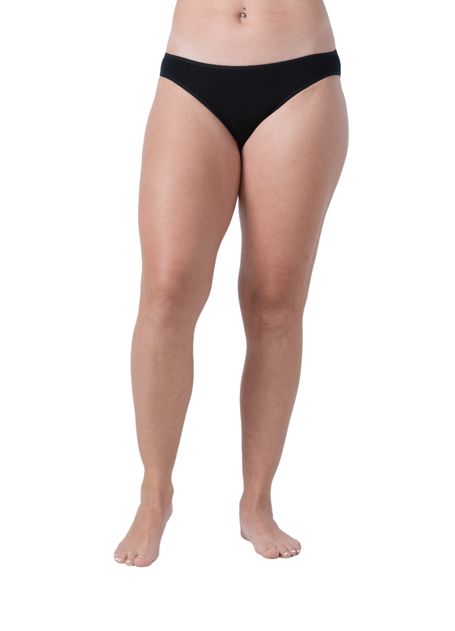 Women's Odour Blocking Merino Wool Bikini Brief Underwear - Velora
