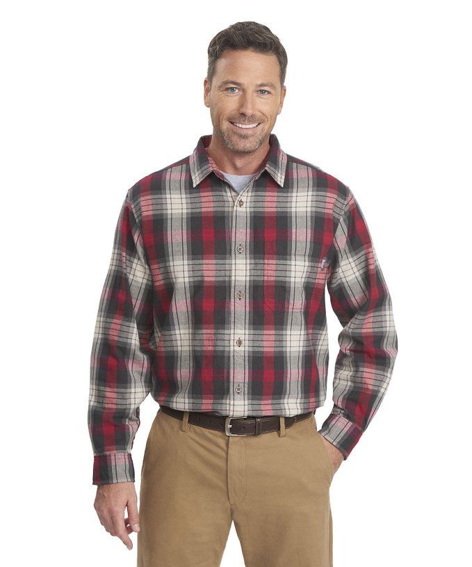 Woolrich Men's Rock Pass Flannel Shirts Size Small - Velora Luxury Fashion