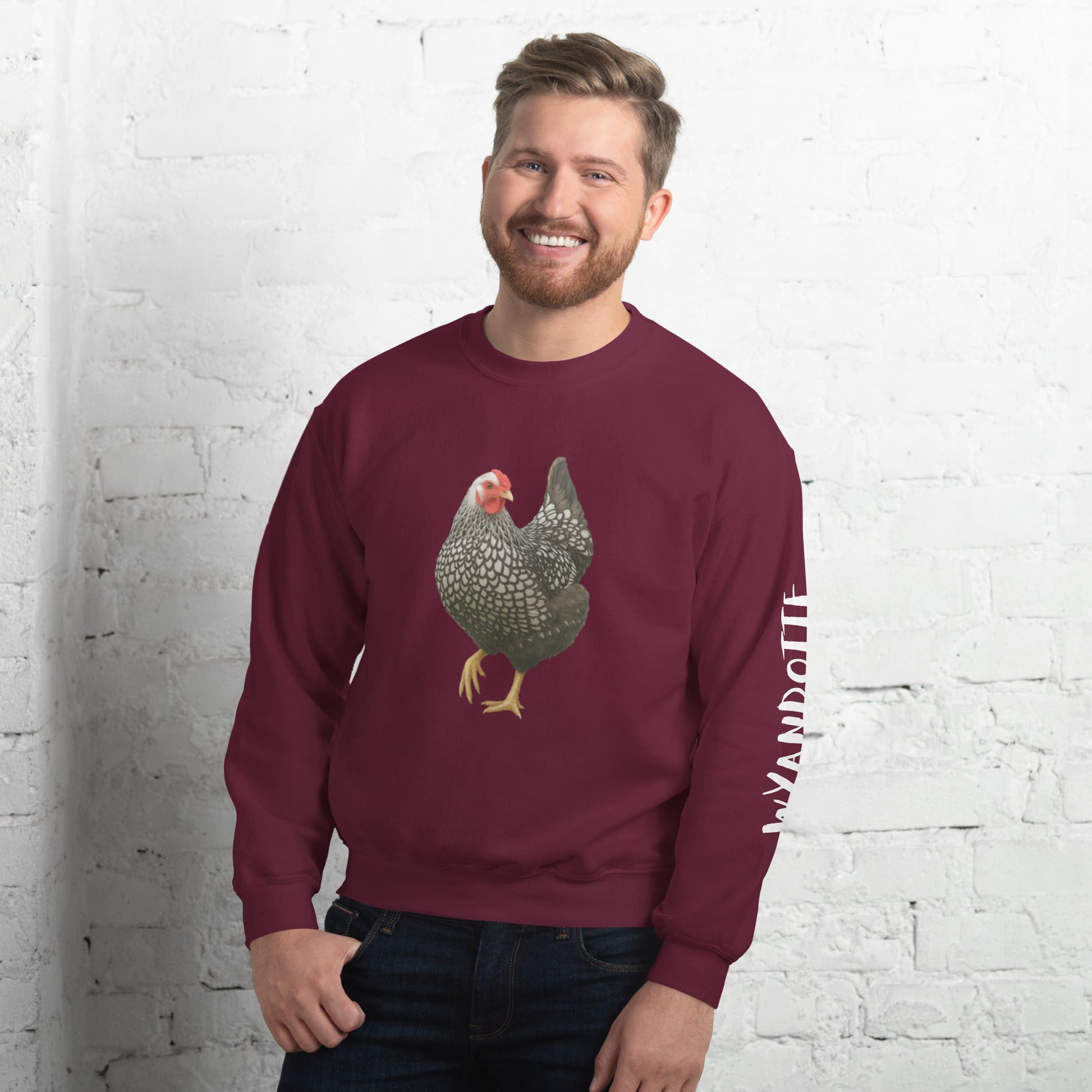 Wyandotte Unisex Sweatshirt - Velora Luxury Fashion