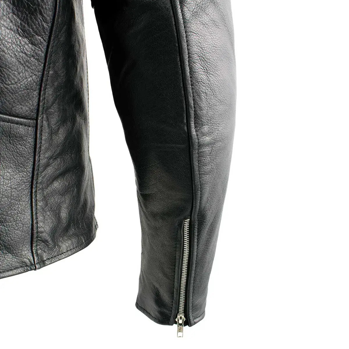 X Element Men's Leather Motorcycle Jacket - Velora Luxury Fashion
