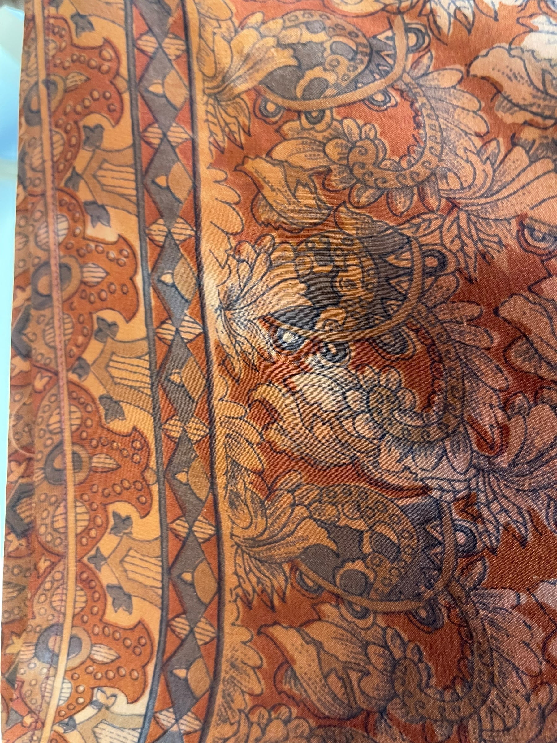 PRC7158 Avatar Pure Silk Long Tunic with Side Ties - Velora