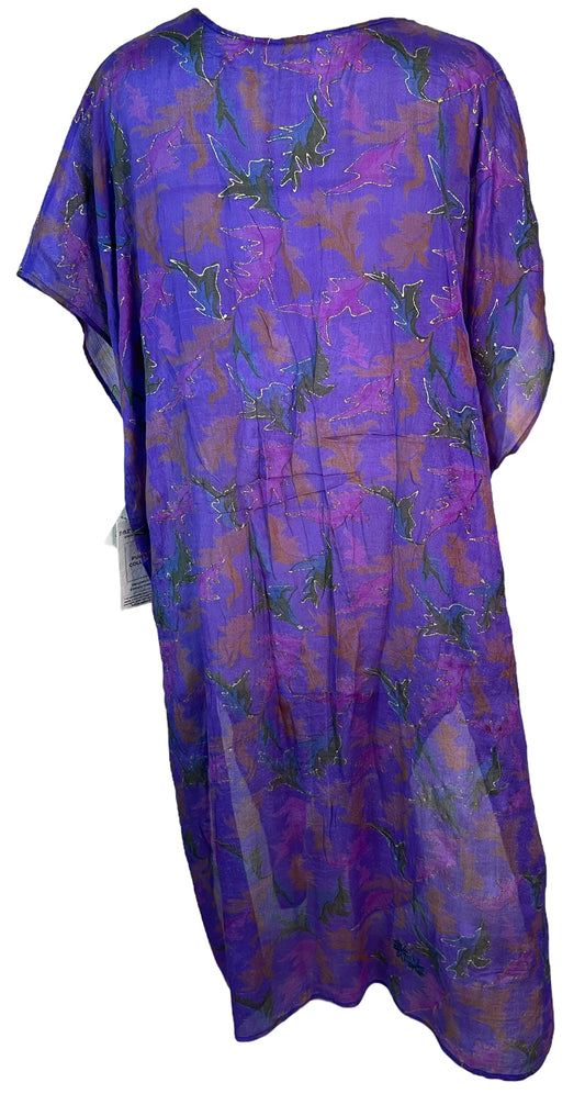 PRC6419 Avatar Pure Silk Maxi Kaftan - Velora