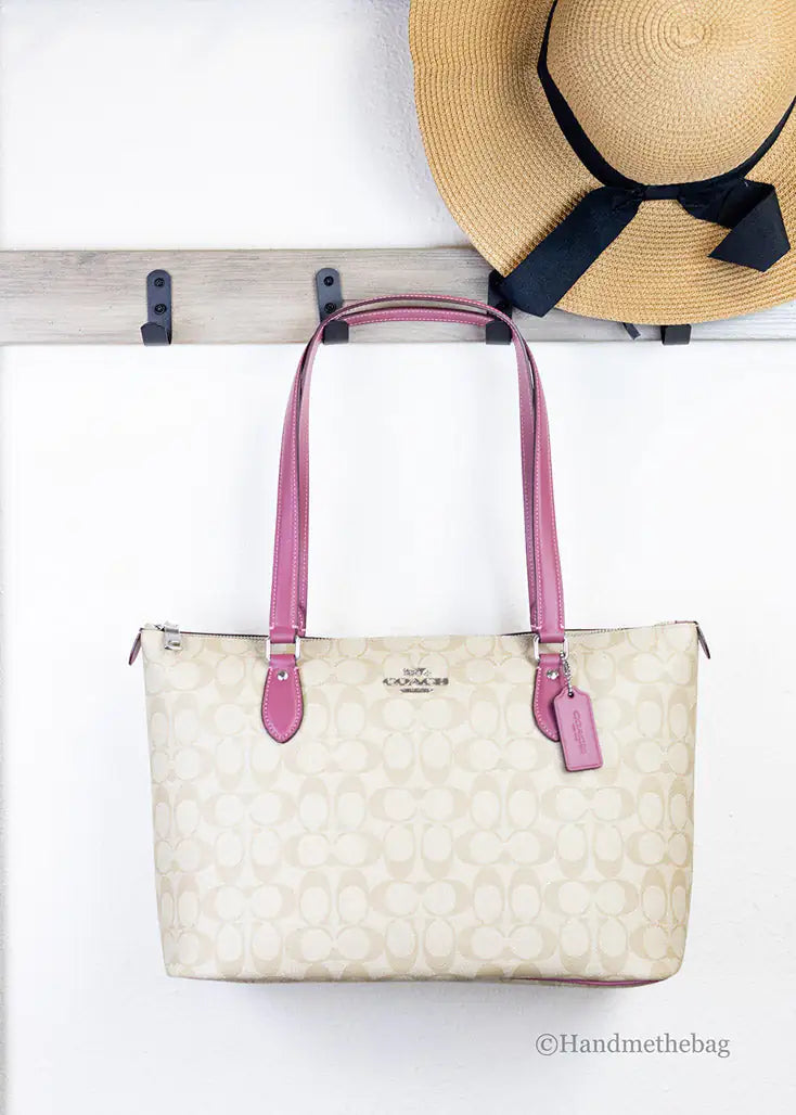 Coach Signature Gallery Canvas Tote