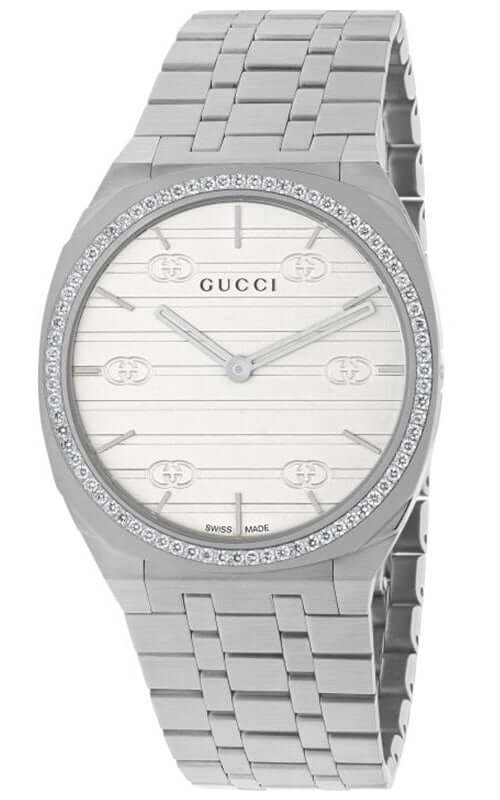 GUCCI 'GUCCI 25H' Steel Watch YA163401 - Velora