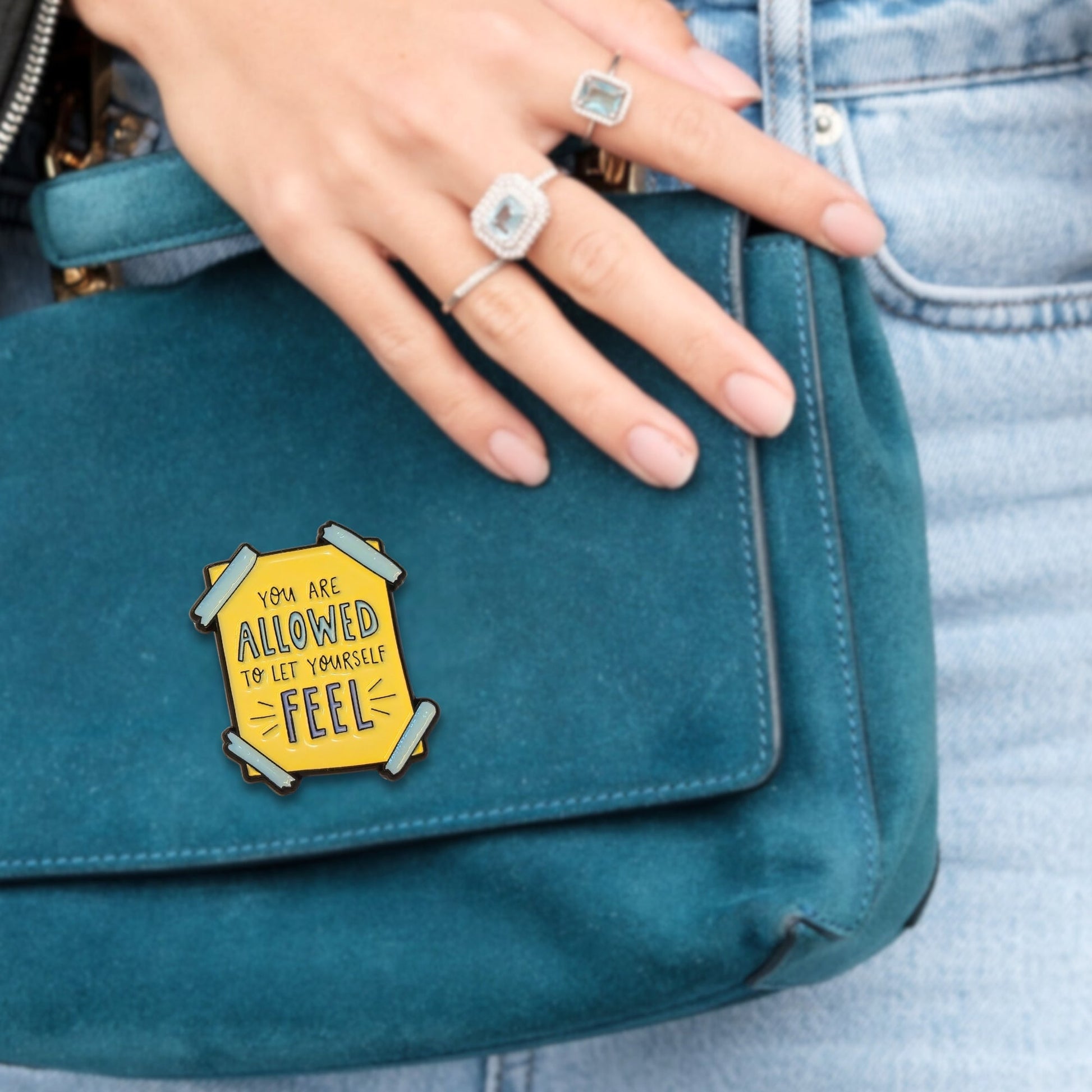 You Are Allowed to Let Yourself Feel | Collectible Pin - Velora