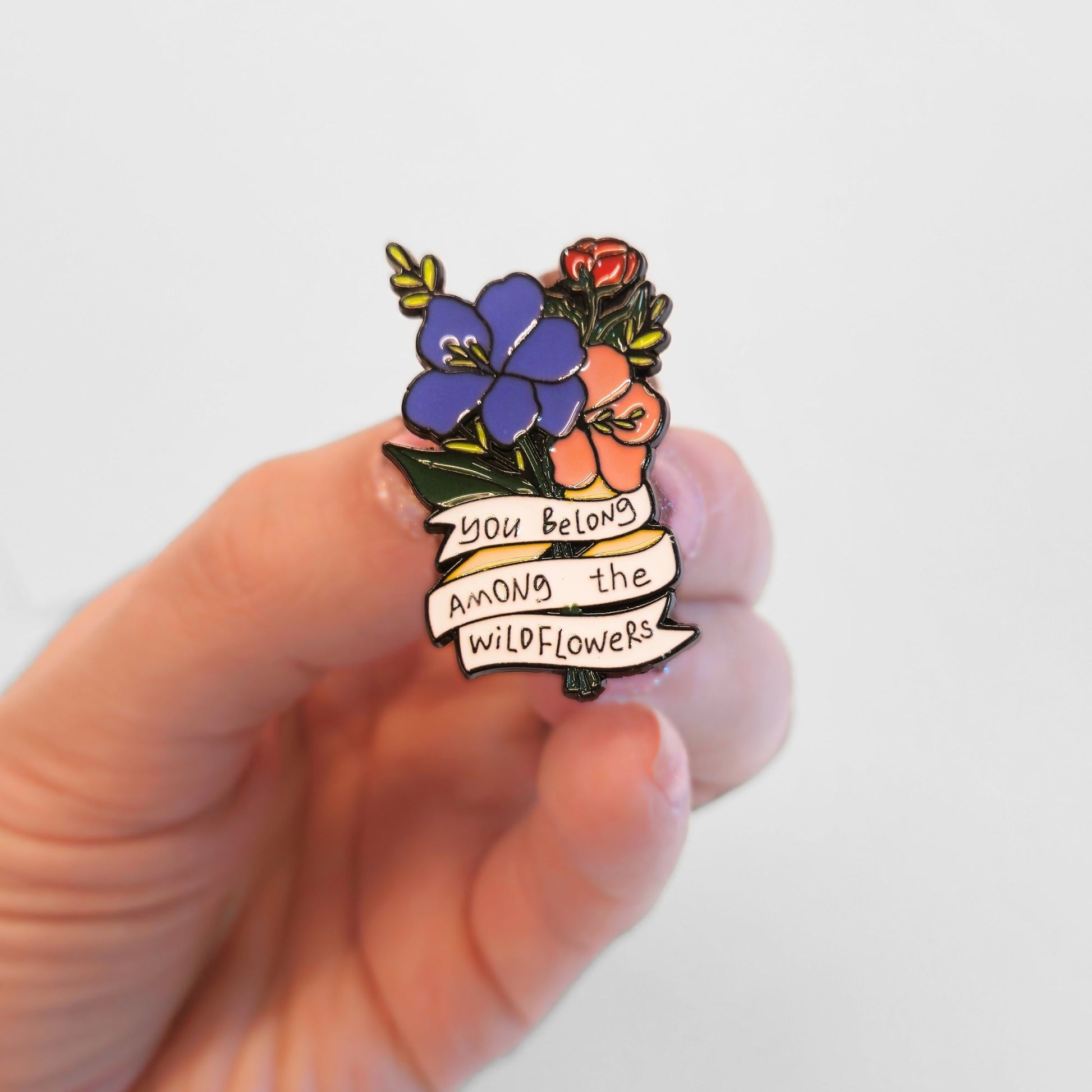 You Belong Among the Wildflowers | Collectible Pin - Velora