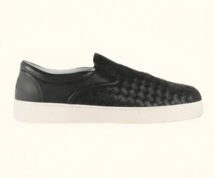 Bottega Veneta "Rebite" Slip-on Leather Shoes (One Pair)
