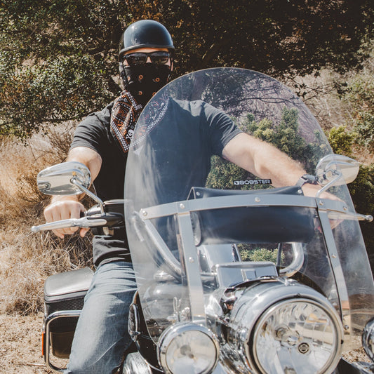 ZANheadgear 3 In 1 Classic Paisley Bandana Boutique of Leathers/Open Road