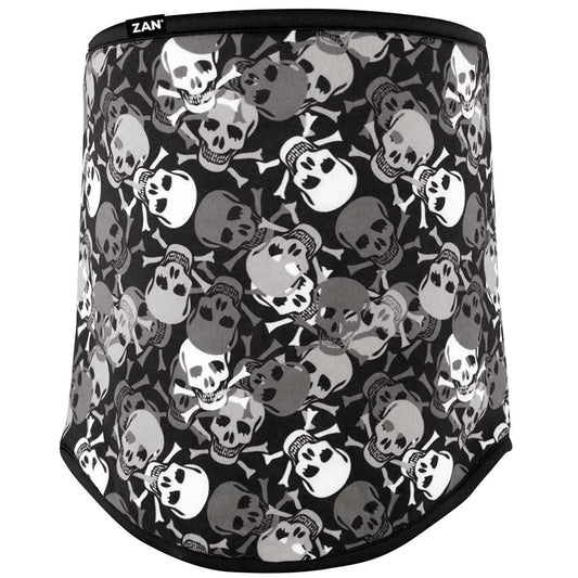 ZANheadgear Neck Gaiter SportFlex Series Classic All Over Skull Boutique of Leathers/Open Road