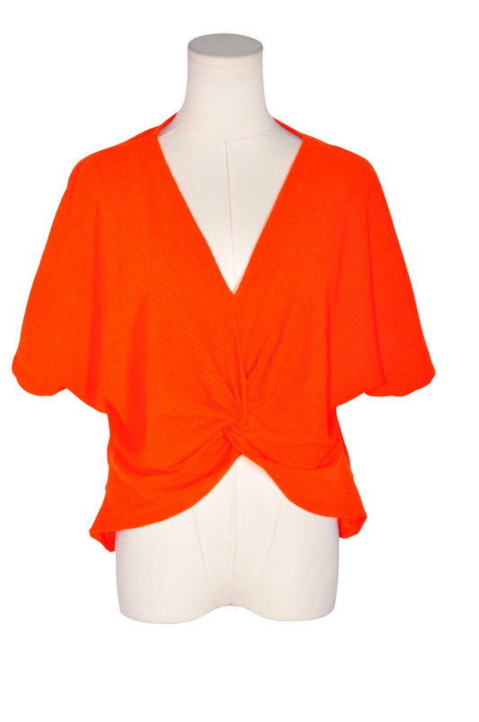 ZARA Women Blouses Regular fit in Orange - M - Velora Luxury Fashion