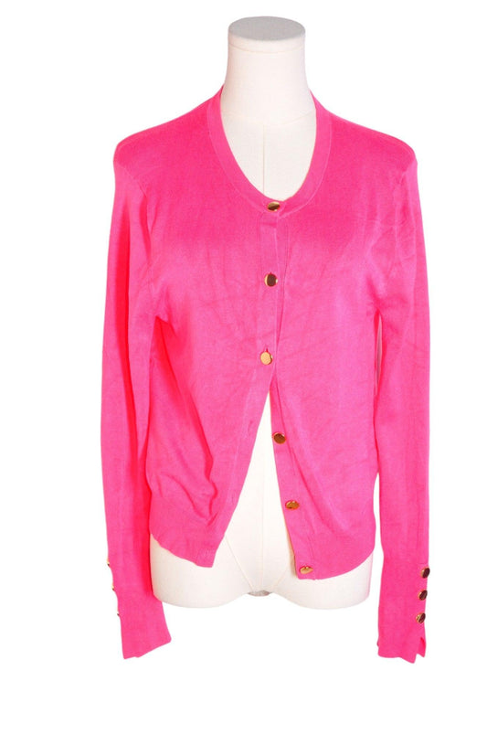 ZARA Women Cardigans Regular fit in Pink - M - Velora Luxury Fashion