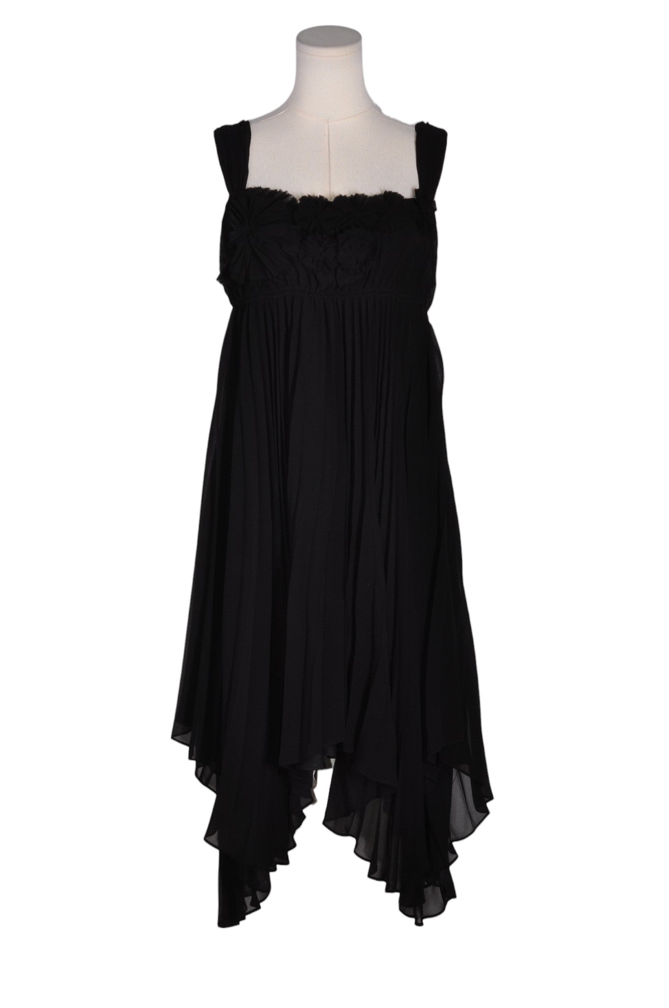 ZARA Women High Low Dresses Regular fit in Black - M - Velora Luxury Fashion