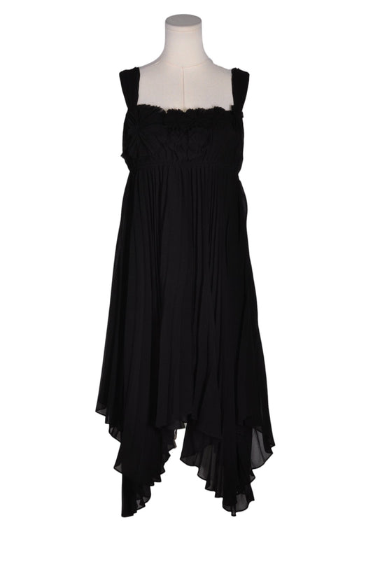 ZARA Women High Low Dresses Regular fit in Black - M - Velora Luxury Fashion