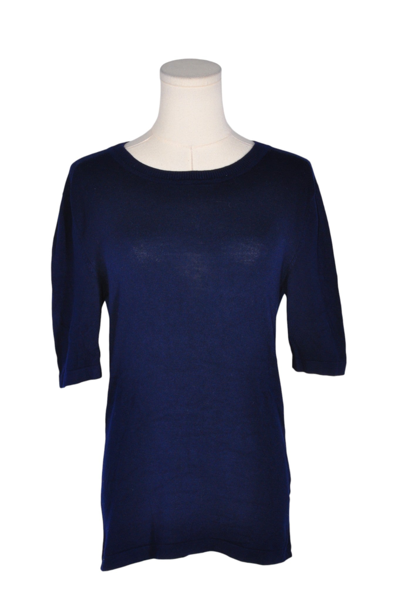 ZARA Women Knit Tops Regular fit in Blue - M - Velora Luxury Fashion