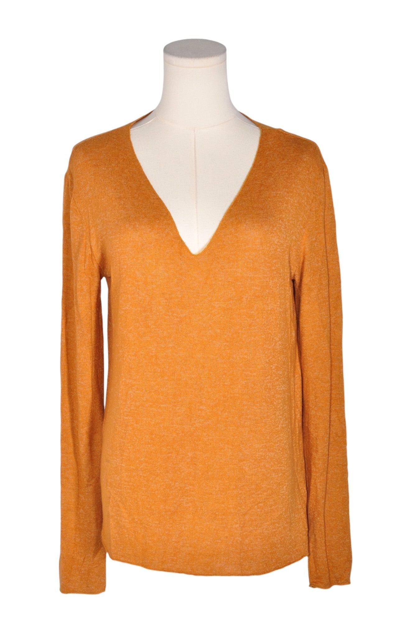 ZARA Women Knit Tops Regular fit in Brown - M - Velora Luxury Fashion