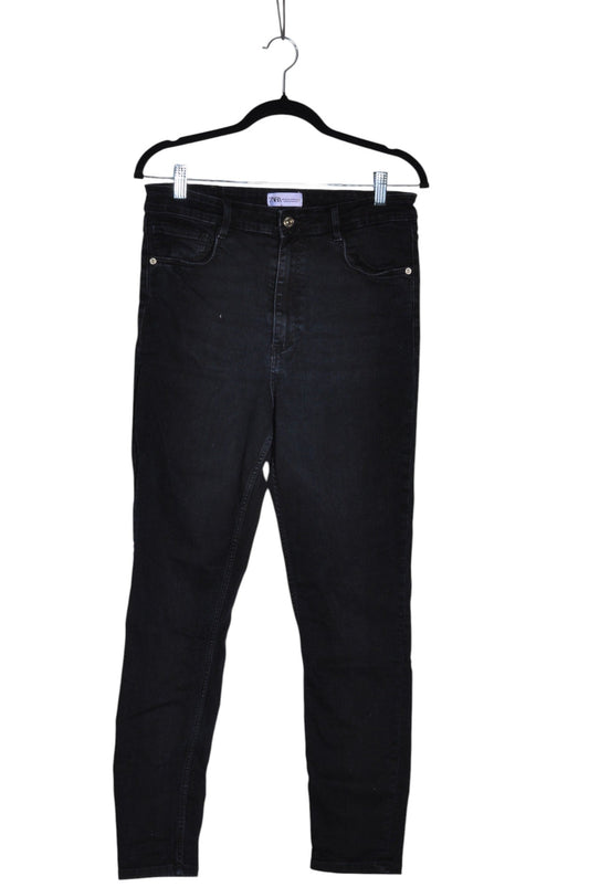 ZARA Women Skinny Jeans Regular fit in Black - 10 - Velora Luxury Fashion
