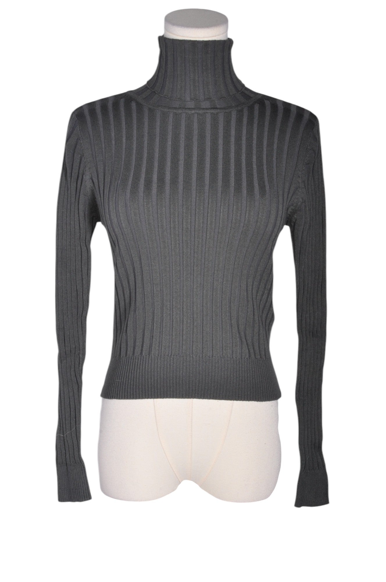 ZARA Women Turtleneck Tops Regular fit in Gray - S - Velora Luxury Fashion