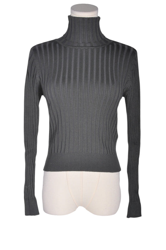 ZARA Women Turtleneck Tops Regular fit in Gray - S - Velora Luxury Fashion