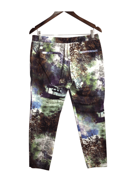 ZARA Women Work Pants Regular fit in Green - M - Velora Luxury Fashion