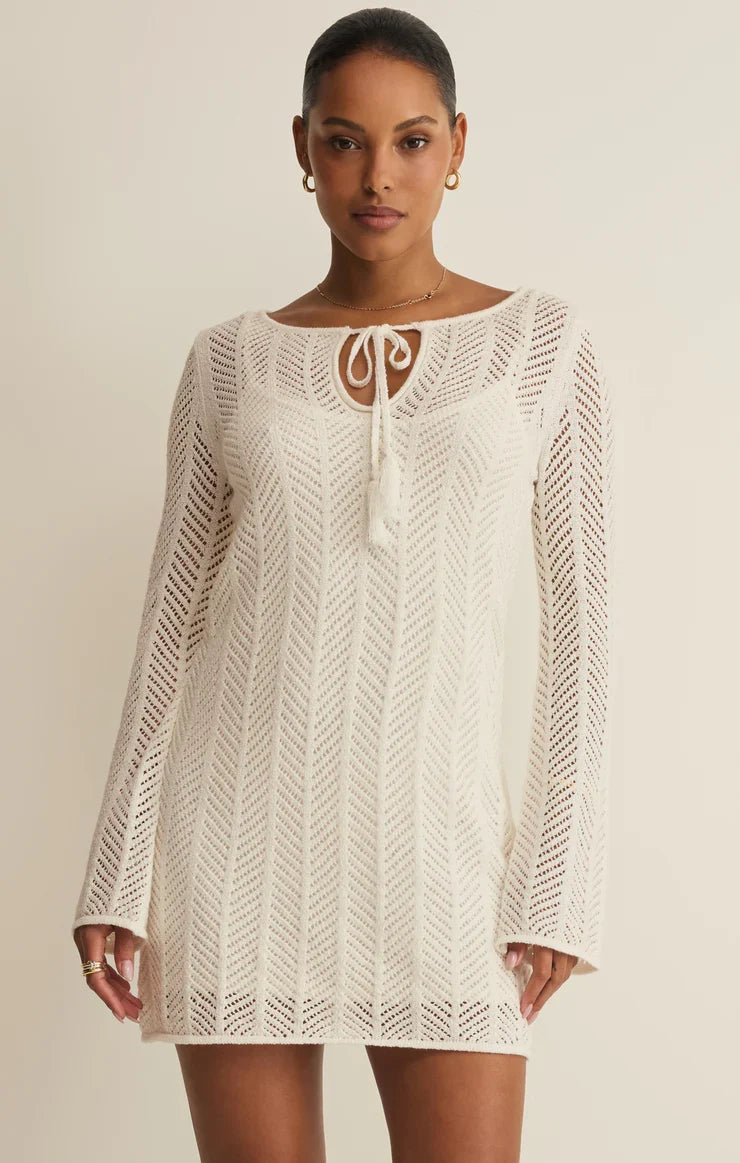 Falling Waters Crochet Dress