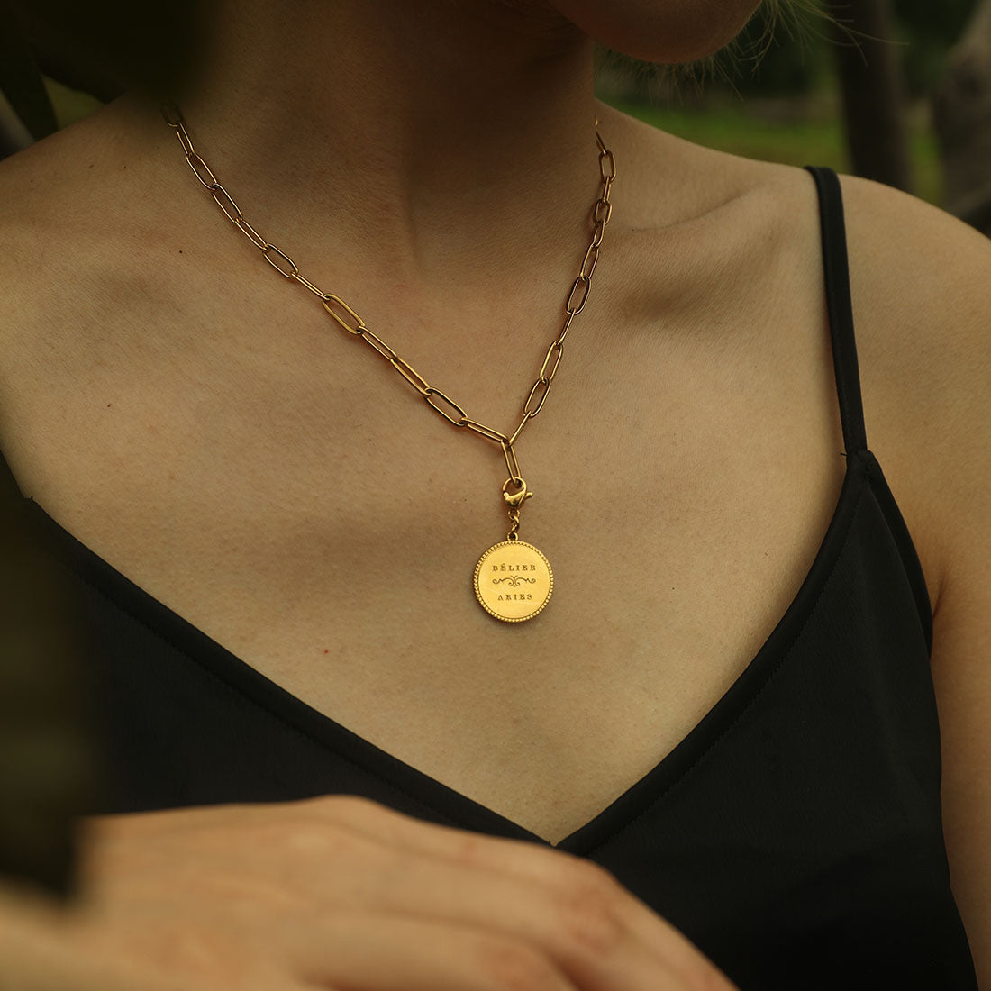 ZODIAC CONSTELLATION Double Sided Charm - Velora Luxury Fashion